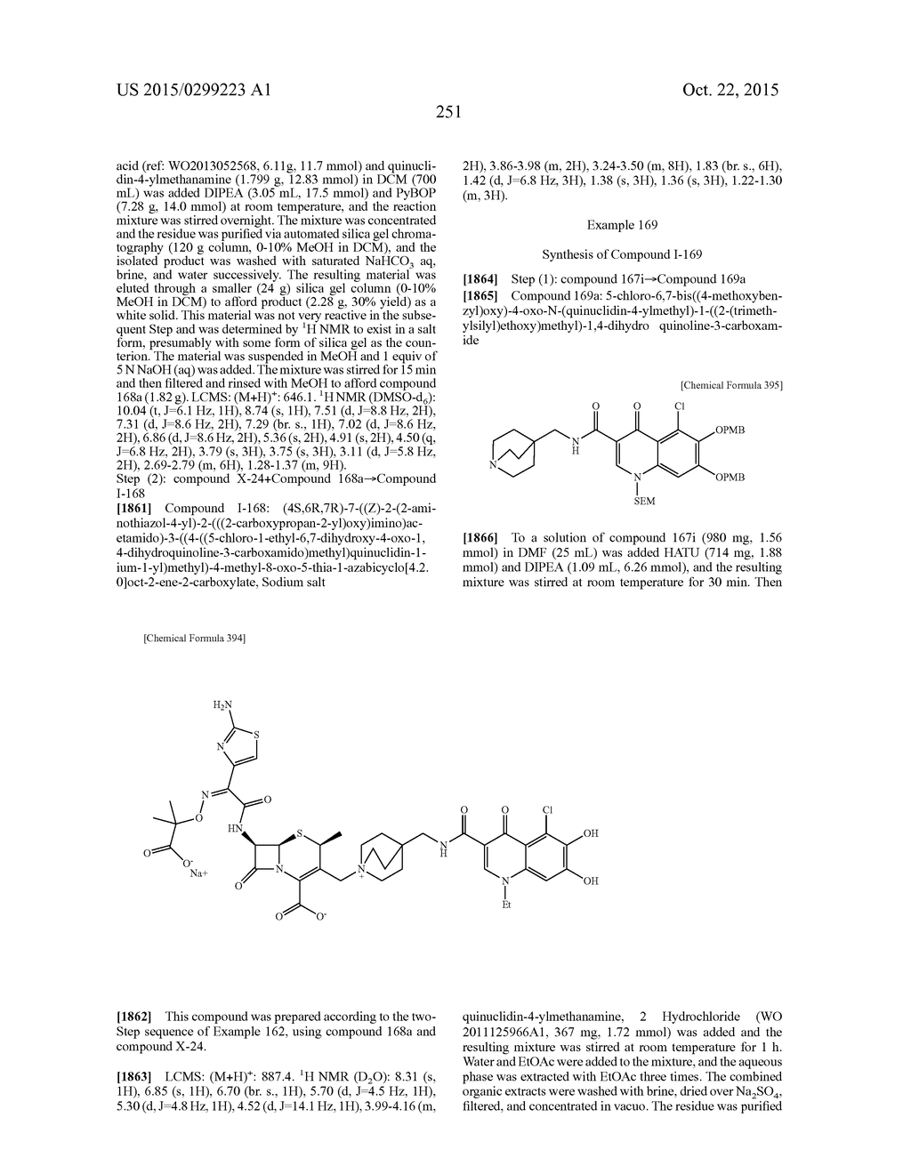 2-SUBSTITUTED CEPHEM COMPOUNDS - diagram, schematic, and image 252