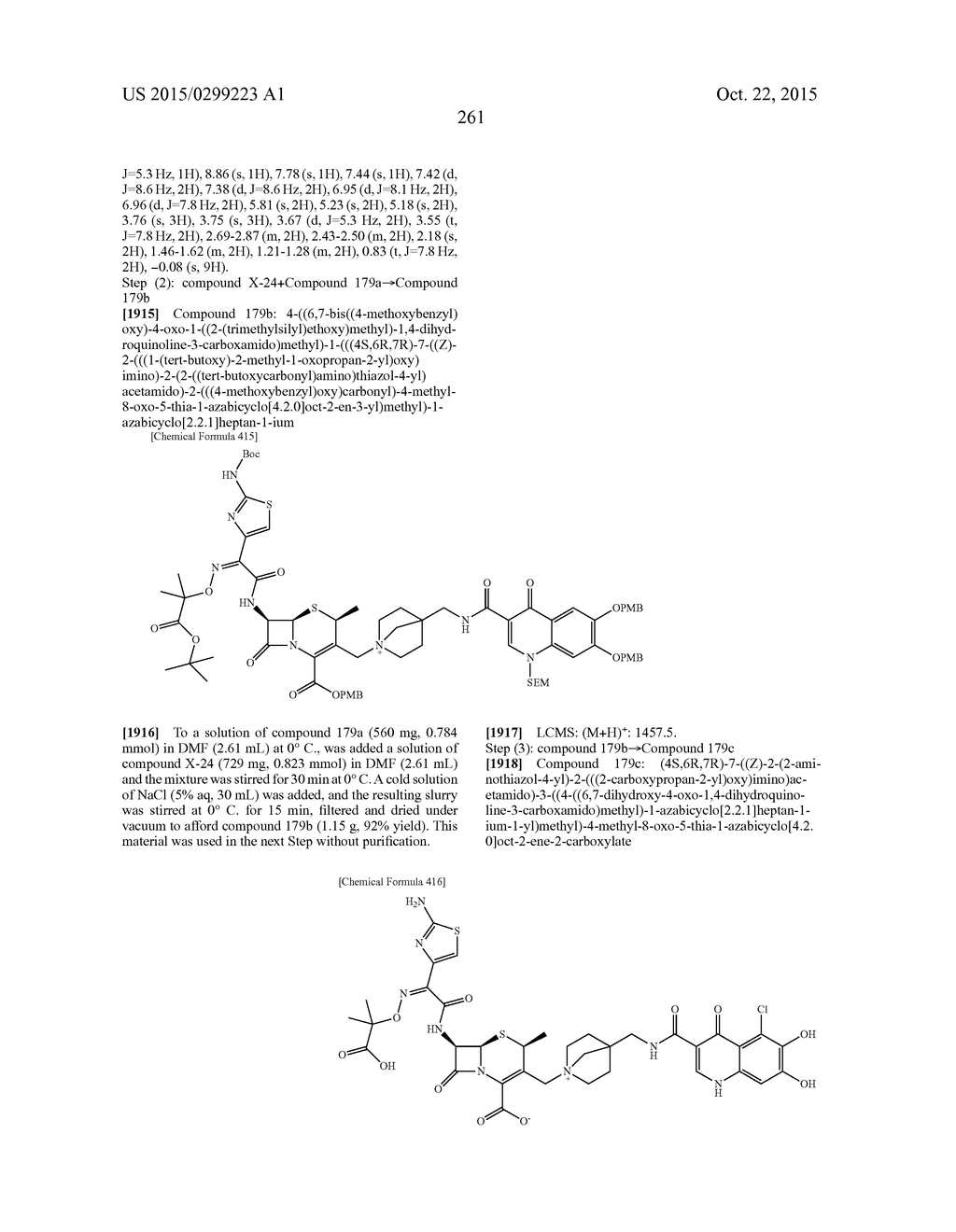 2-SUBSTITUTED CEPHEM COMPOUNDS - diagram, schematic, and image 262