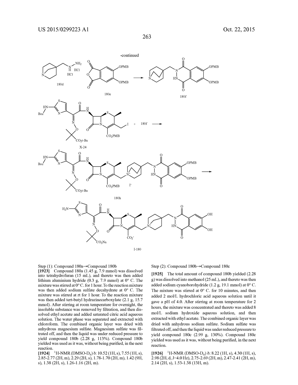 2-SUBSTITUTED CEPHEM COMPOUNDS - diagram, schematic, and image 264