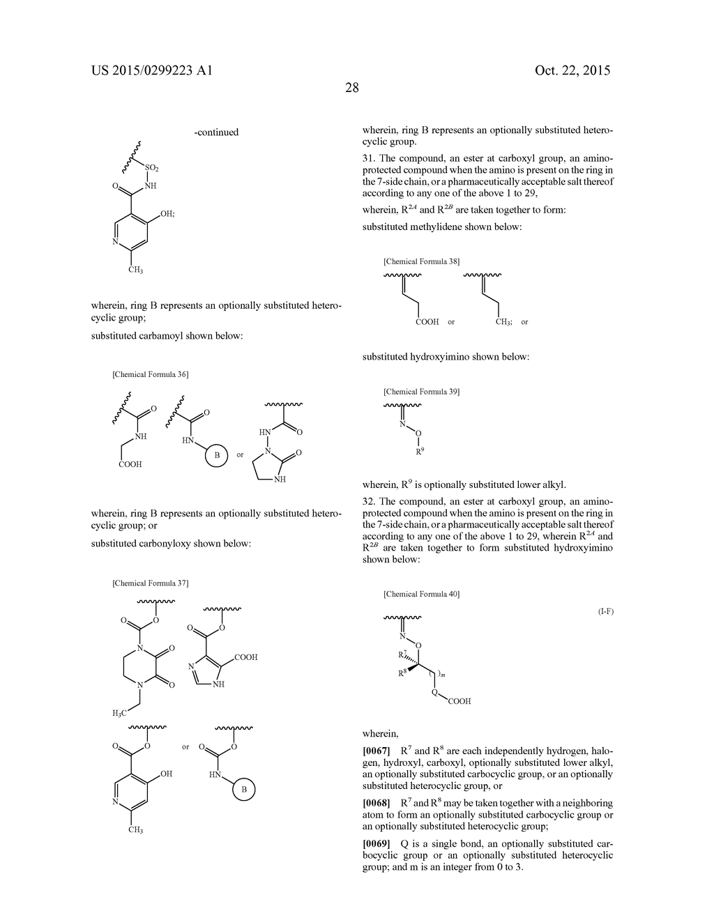 2-SUBSTITUTED CEPHEM COMPOUNDS - diagram, schematic, and image 29