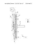 DEPOSITION DEVICE WITH AUXILIARY INJECTORS FOR INJECTING NUCLEOPHILE GAS     AND SEPARATION GAS diagram and image