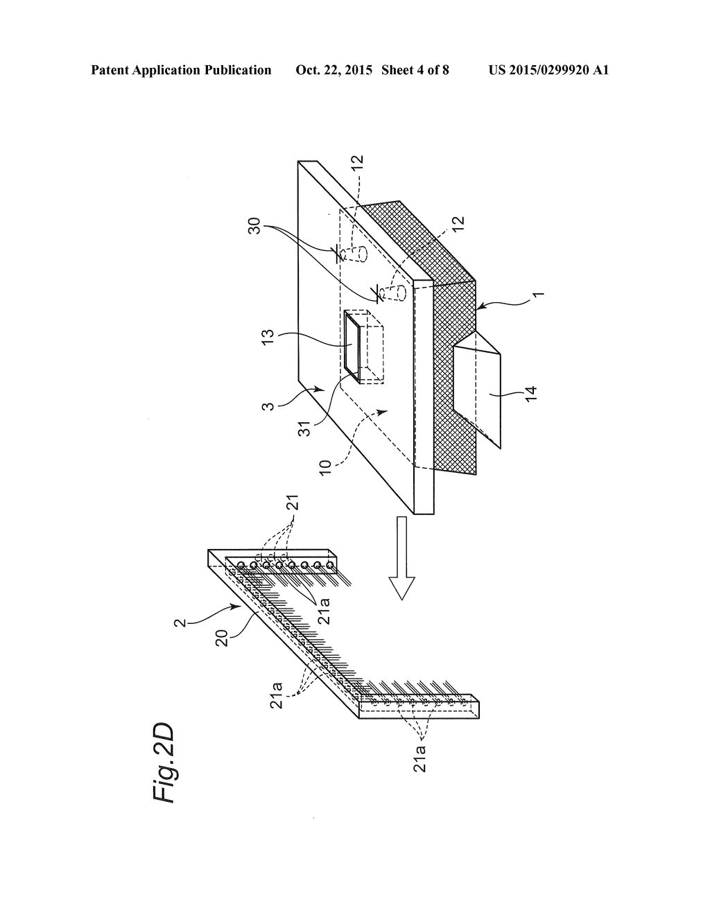 DEVICE FOR MANUFACTURING NONWOVEN FABRIC MOLDED PRODUCT AND METHOD FOR     MANUFACTURING SAME - diagram, schematic, and image 05