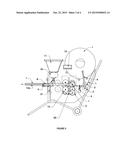 Drywall trim autofolder, mastic applicator and cutter diagram and image