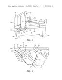 TURBINE ENGINE VARIABLE AREA VANE WITH FEATHER SEAL diagram and image