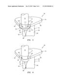 TURBINE ENGINE VARIABLE AREA VANE WITH FEATHER SEAL diagram and image