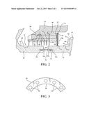 INTERSTAGE SEAL ASSEMBLY FOR GAS TURBINE ENGINE diagram and image