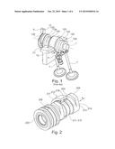 CAMSHAFT FOR A VARIABLE-STROKE EXCHANGE VALVE TRAIN diagram and image