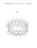 RETAINER FOR TAPERED ROLLER BEARING diagram and image