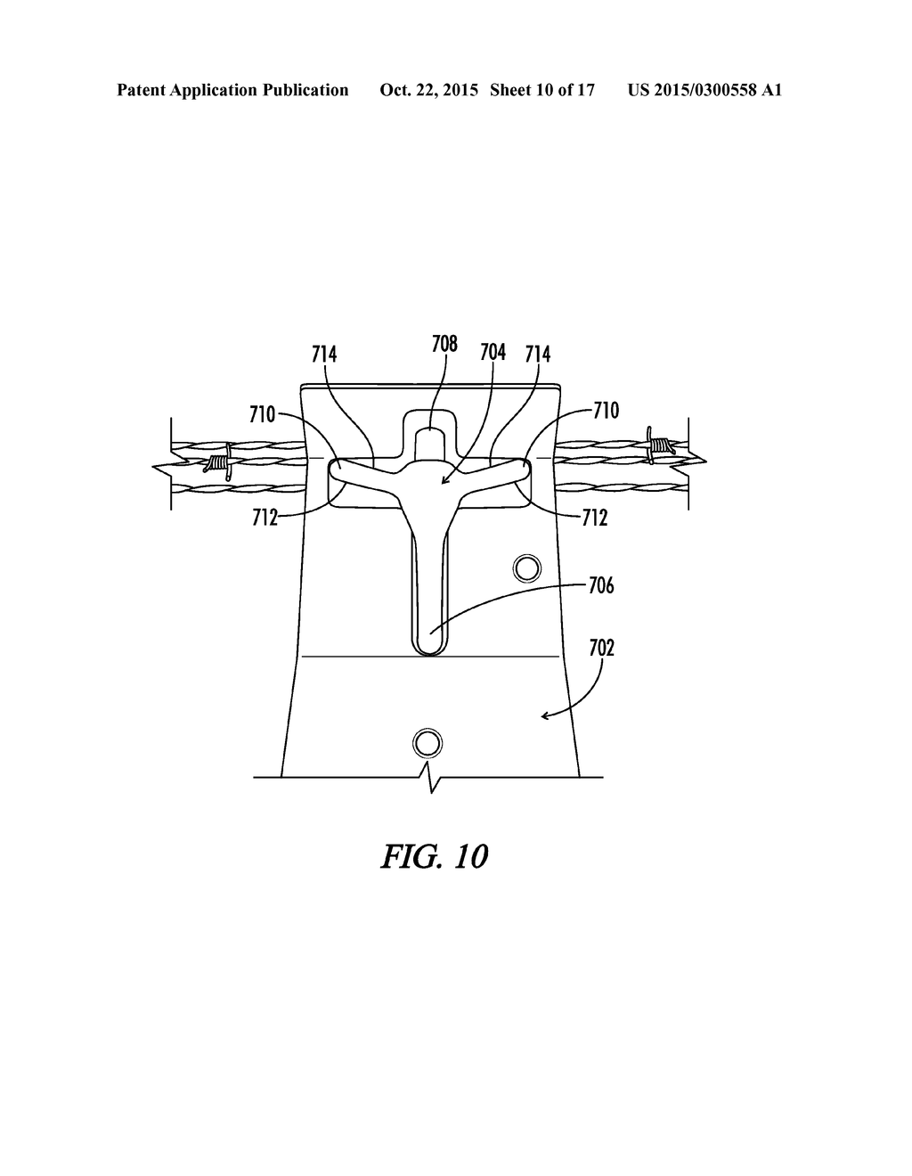 MOUNTING BRACKET FOR ELECTRIC FENCE MONITOR INCLUDING AN AIR GAP - diagram, schematic, and image 11