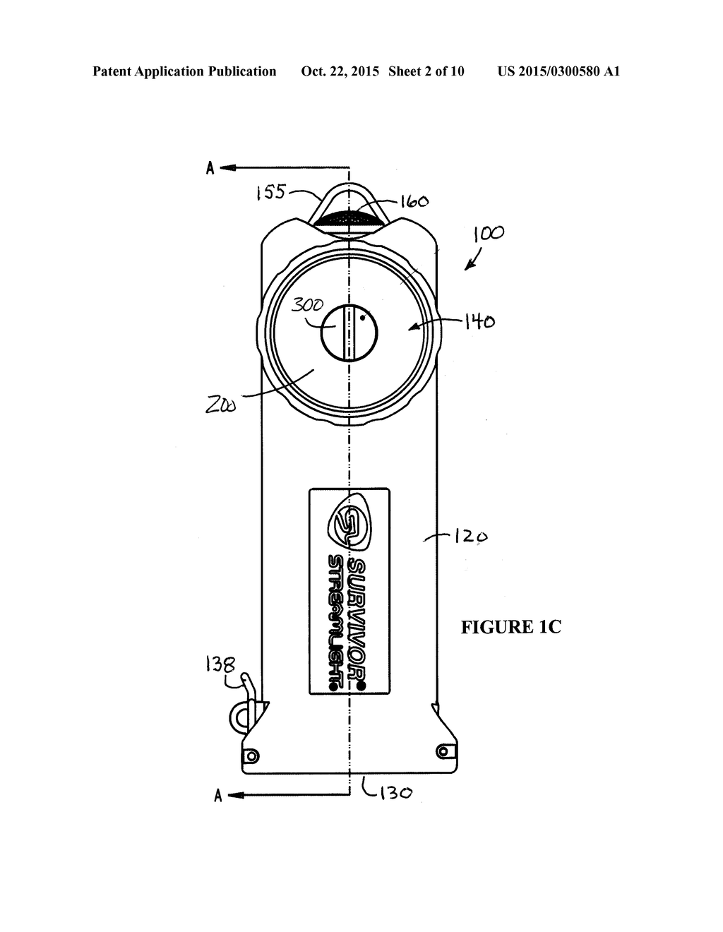 PORTABLE LIGHT WITH SELECTABLE OPTICAL BEAM FORMING ARRANGEMENT - diagram, schematic, and image 03