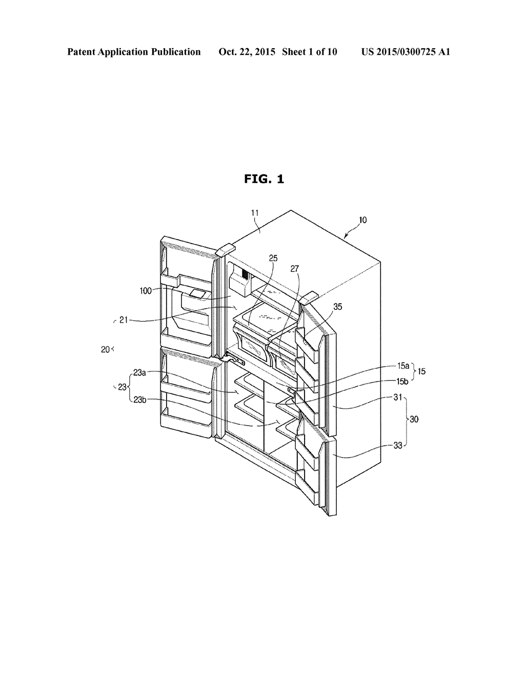 REFRIGERATOR AND METHOD OF MANUFACTURING INNER CABINET OF REFRIGERATOR - diagram, schematic, and image 02