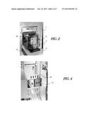 STATION AND METHOD FOR MEASURING PARTICLE CONTAMINATION OF A TRANSPORT     CARRIER FOR CONVEYING AND STORING SEMICONDUCTOR SUBSTRATES AT ATMOSPHERIC     PRESSURE diagram and image