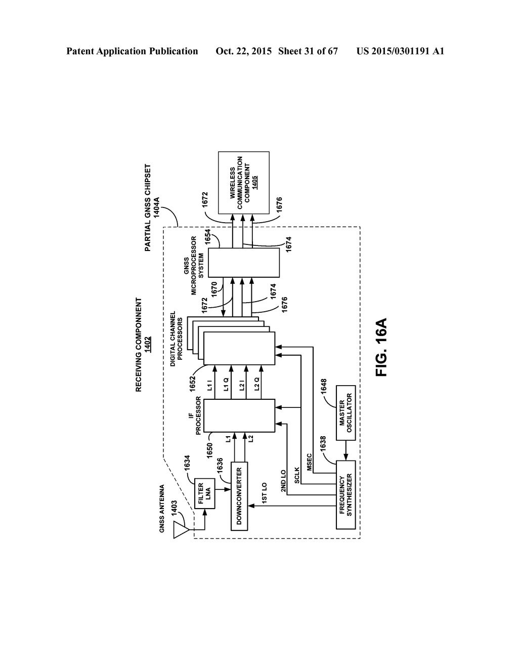 GLOBAL NAVIGATION SATELLITE SYSTEM RECEIVER SYSTEM WITH RADIO FREQUENCY     HARDWARE COMPONENT - diagram, schematic, and image 32