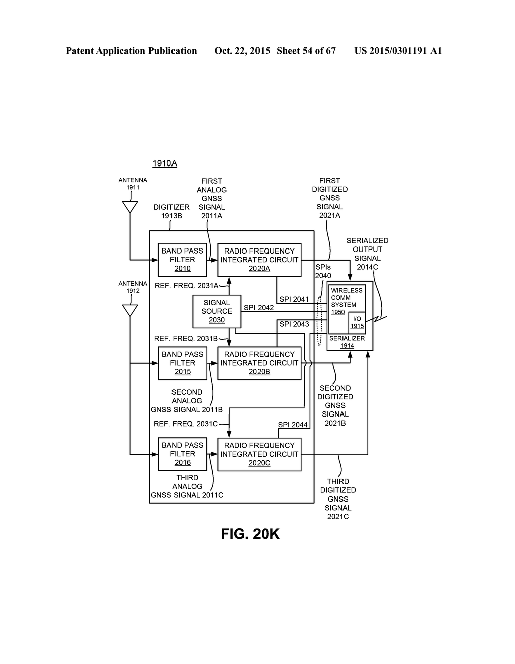 GLOBAL NAVIGATION SATELLITE SYSTEM RECEIVER SYSTEM WITH RADIO FREQUENCY     HARDWARE COMPONENT - diagram, schematic, and image 55