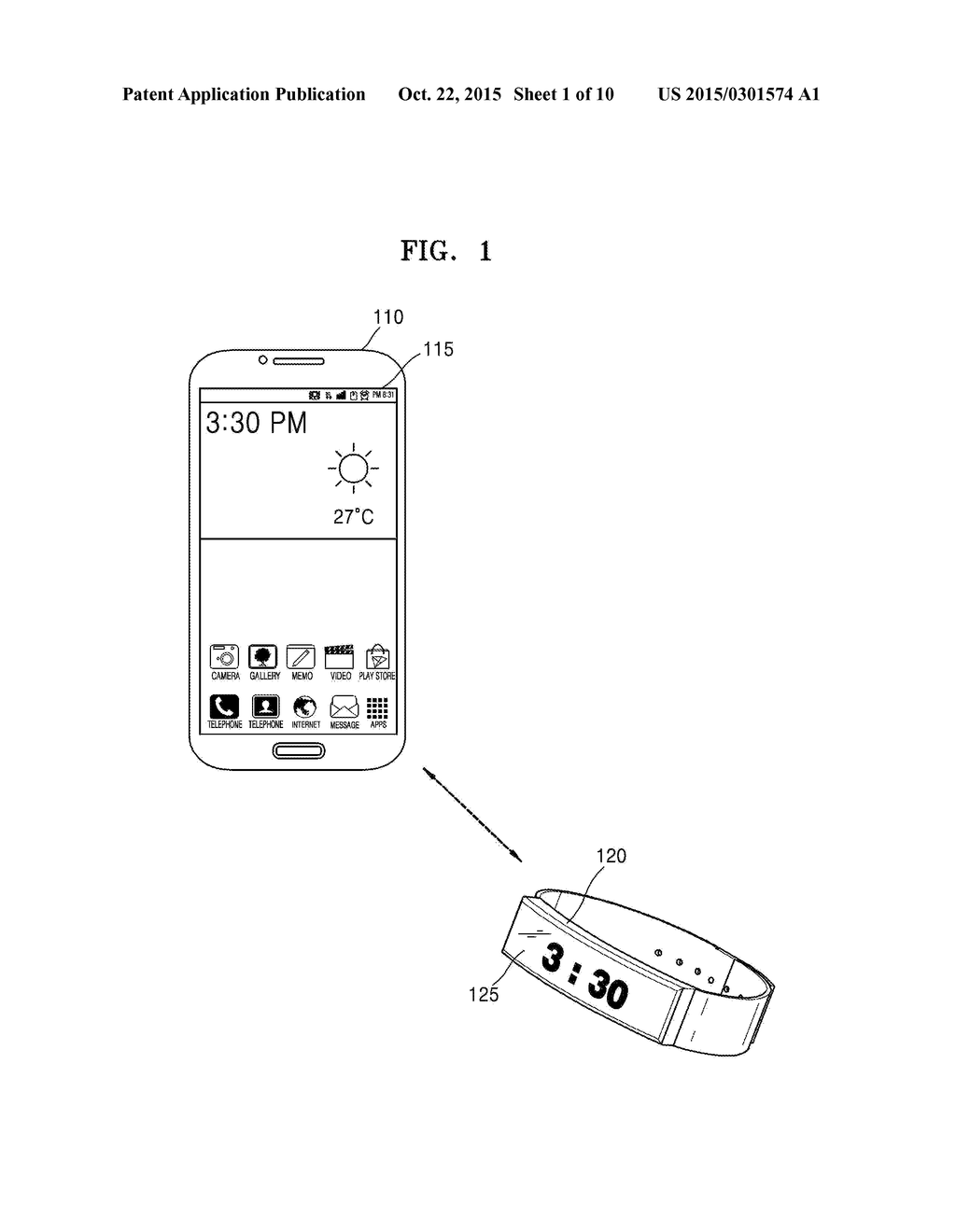 WEARABLE DEVICE, MASTER DEVICE OPERATING WITH THE WEARABLE DEVICE, AND     CONTROL METHOD FOR WEARABLE DEVICE - diagram, schematic, and image 02