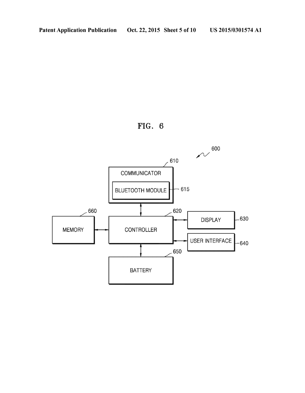 WEARABLE DEVICE, MASTER DEVICE OPERATING WITH THE WEARABLE DEVICE, AND     CONTROL METHOD FOR WEARABLE DEVICE - diagram, schematic, and image 06