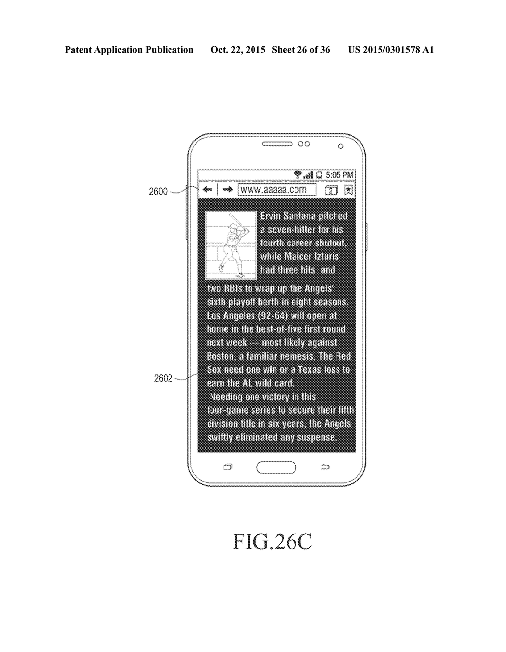 ELECTRONIC DEVICE AND CONTENT DISPLAY METHOD THEREOF - diagram, schematic, and image 27