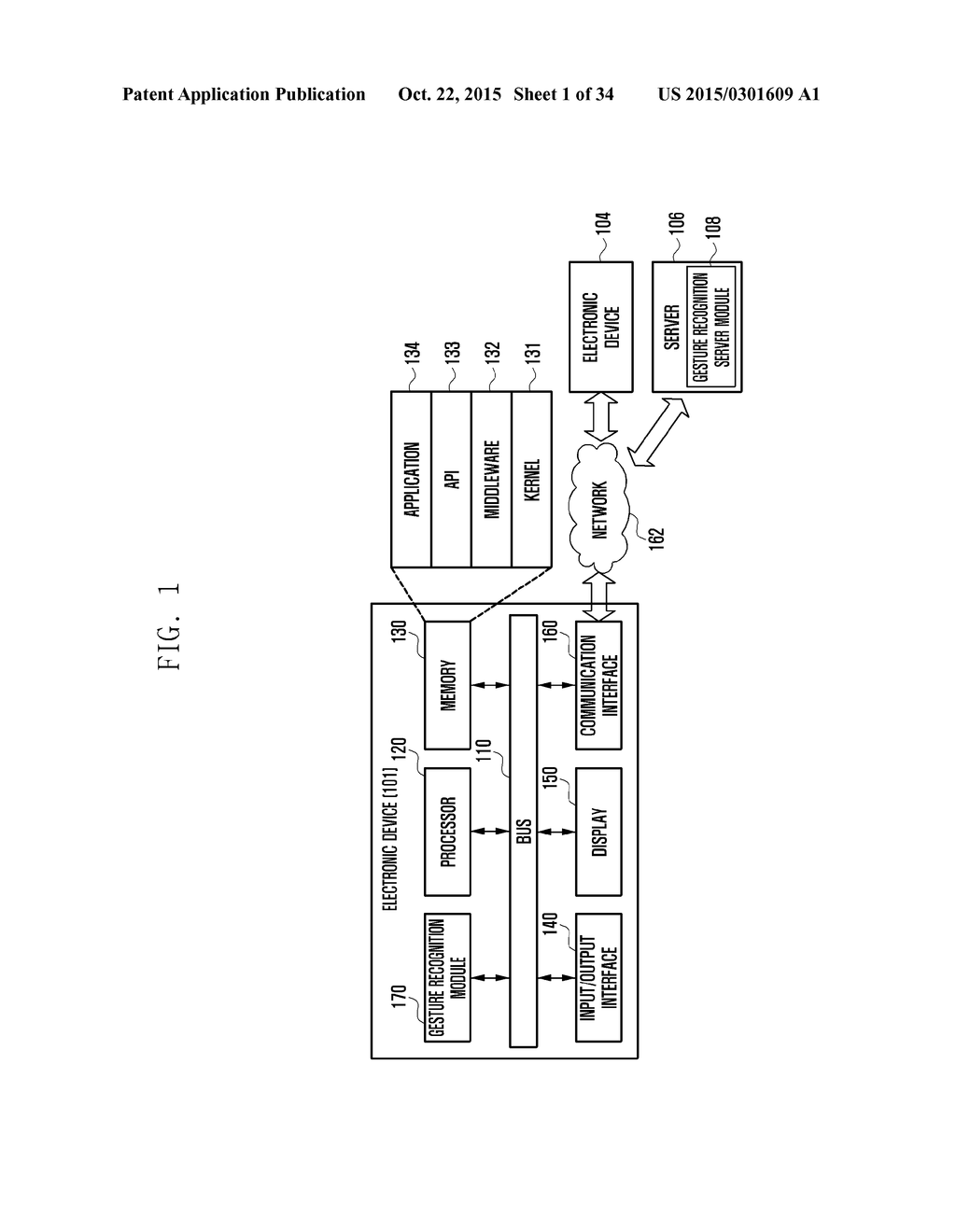 GESTURE RECOGNITION METHOD AND GESTURE RECOGNITION APPARATUS - diagram, schematic, and image 02