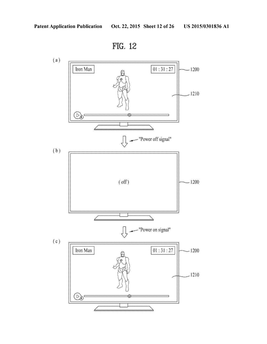 DISPLAY DEVICE AND METHOD OF CONTROLLING THEREFOR - diagram, schematic, and image 13