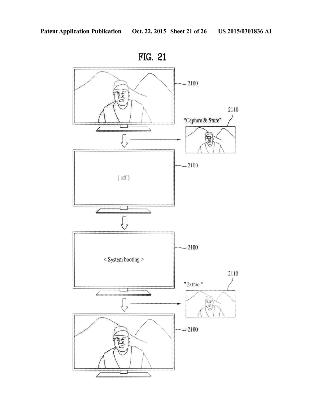 DISPLAY DEVICE AND METHOD OF CONTROLLING THEREFOR - diagram, schematic, and image 22