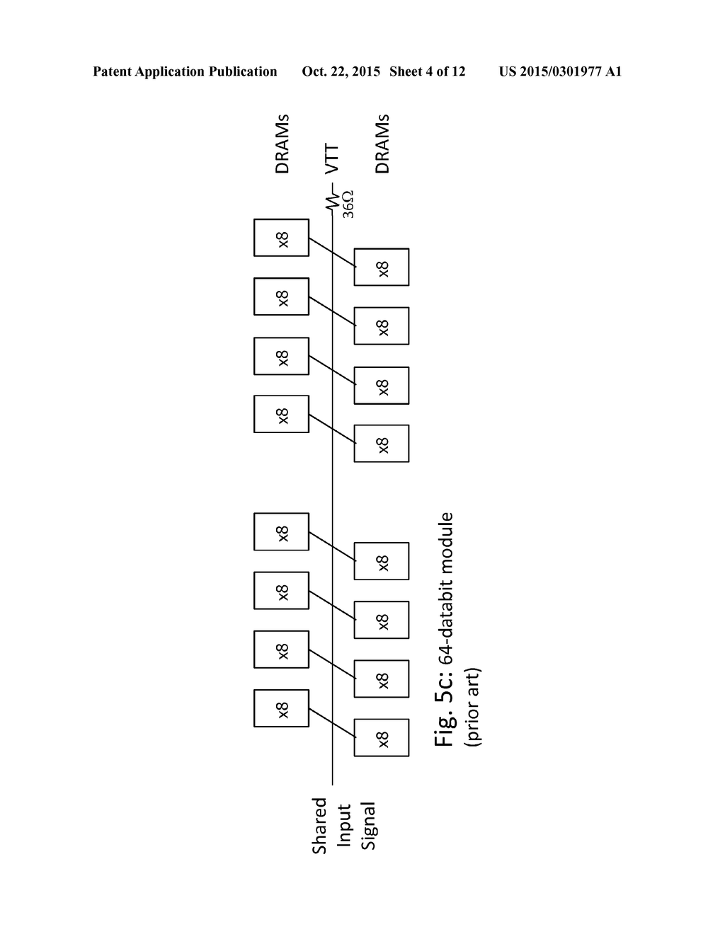 Distributed Termination for Flyby Memory Buses - diagram, schematic, and image 05