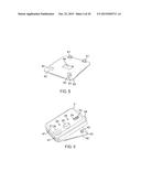 EAS DEVICE HAVING INTERCHANGEABLE CONTOURED BASE diagram and image