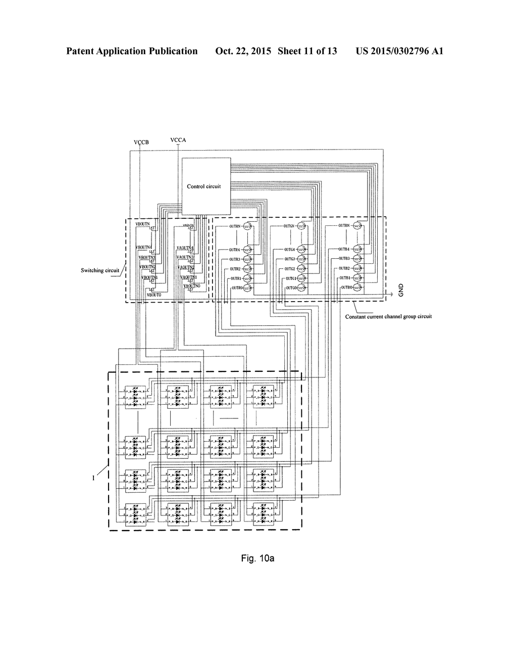 LED Driving Circuit and Control System - diagram, schematic, and image 12