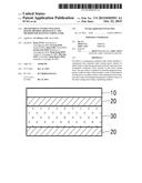 TRANSPARENT CONDUCTIVE FILM HAVING BENDING RESISTANCE, AND METHOD FOR     MANUFACTURING SAME diagram and image