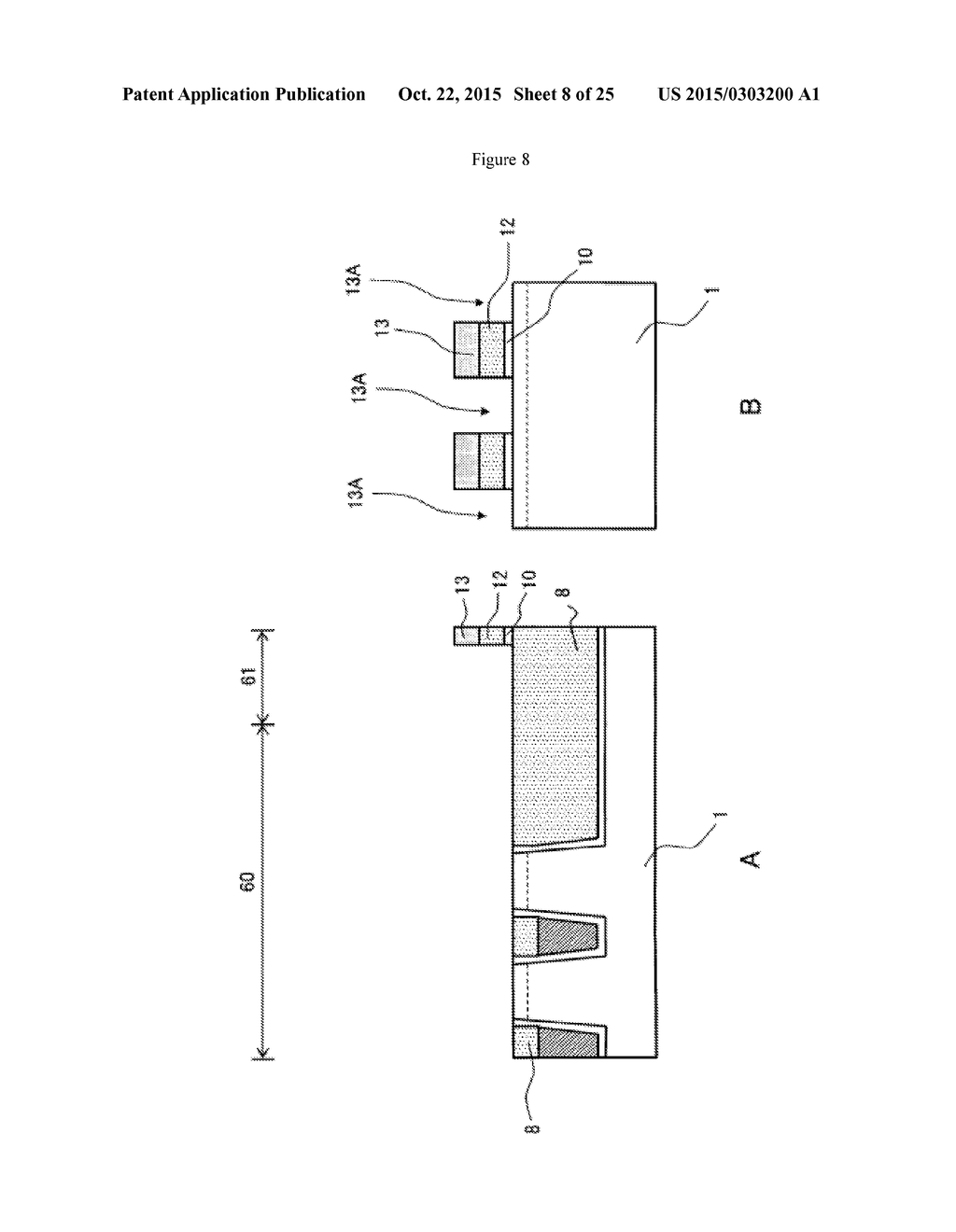 SEMICONDUCTOR DEVICE AND METHOD FOR MANUFACTURING SAME - diagram, schematic, and image 09