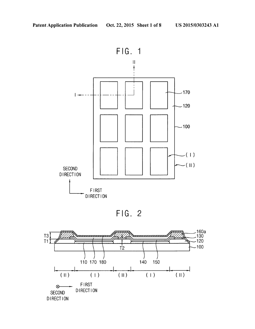 ORGANIC LIGHT EMITTING DISPLAY DEVICES AND METHODS OF MANUFACTURING     ORGANIC LIGHT EMITTING DISPLAY DEVICES - diagram, schematic, and image 02