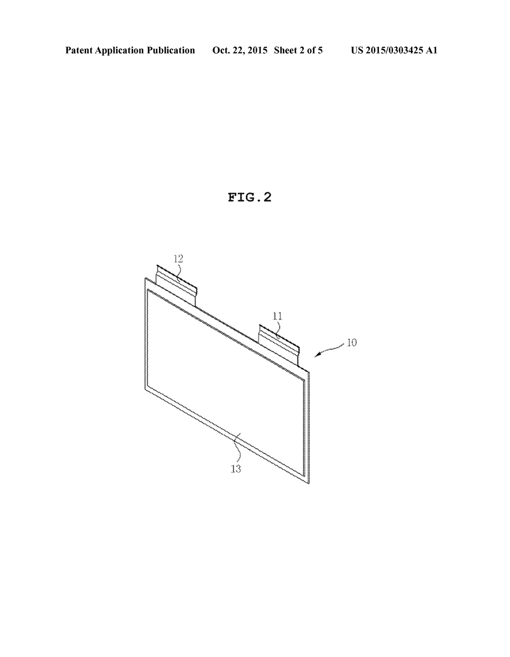 SECONDARY BATTERY MODULE - diagram, schematic, and image 03