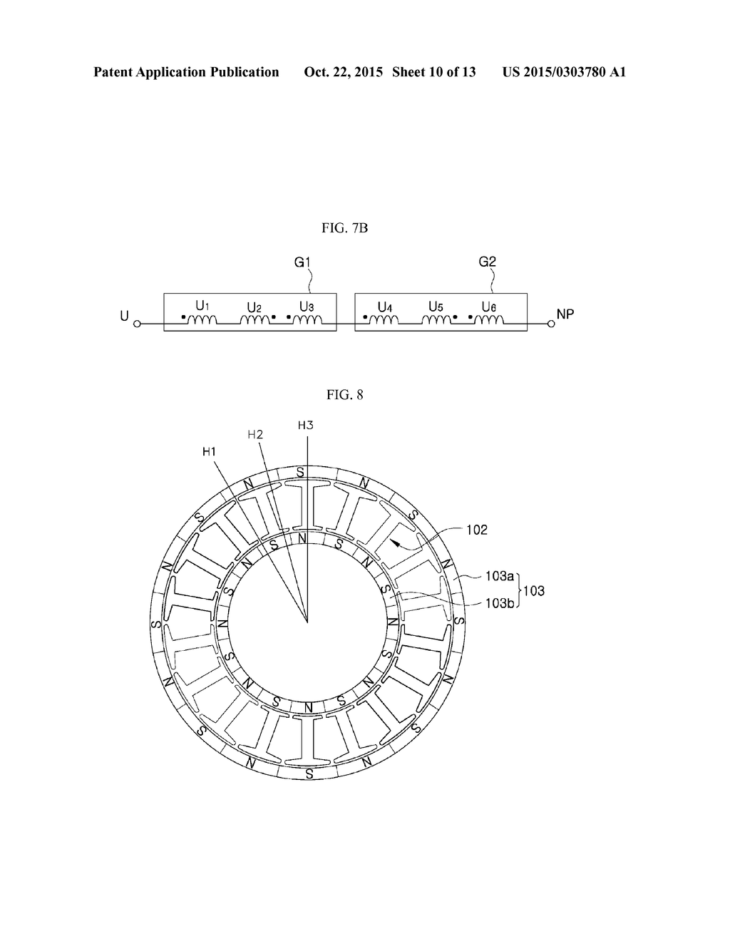 STATOR HAVING THREE-LINE CONNECTION STRUCTURE, BLDC MOTOR USING SAME, AND     DRIVING METHOD THEREFOR - diagram, schematic, and image 11