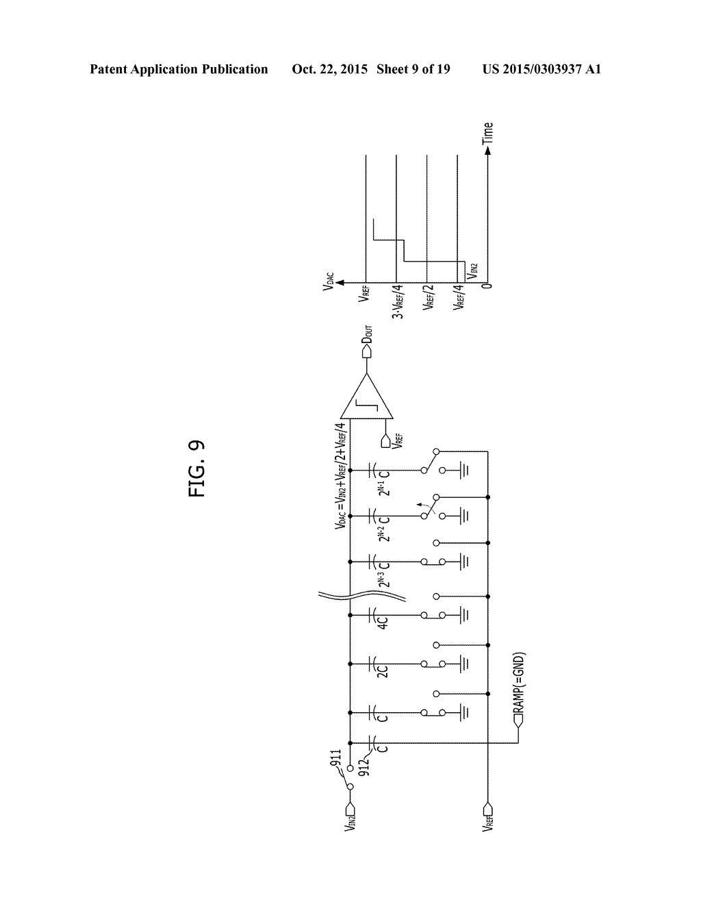 ANALOG-DIGITAL CONVERTING DEVICE AND METHOD AND IMAGE SENSOR INCLUDING THE     SAME - diagram, schematic, and image 10