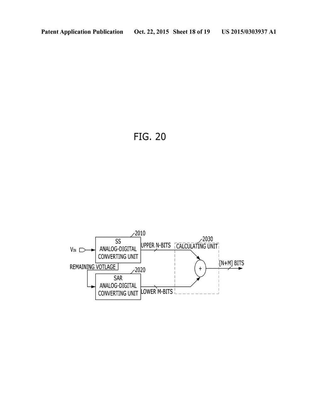 ANALOG-DIGITAL CONVERTING DEVICE AND METHOD AND IMAGE SENSOR INCLUDING THE     SAME - diagram, schematic, and image 19