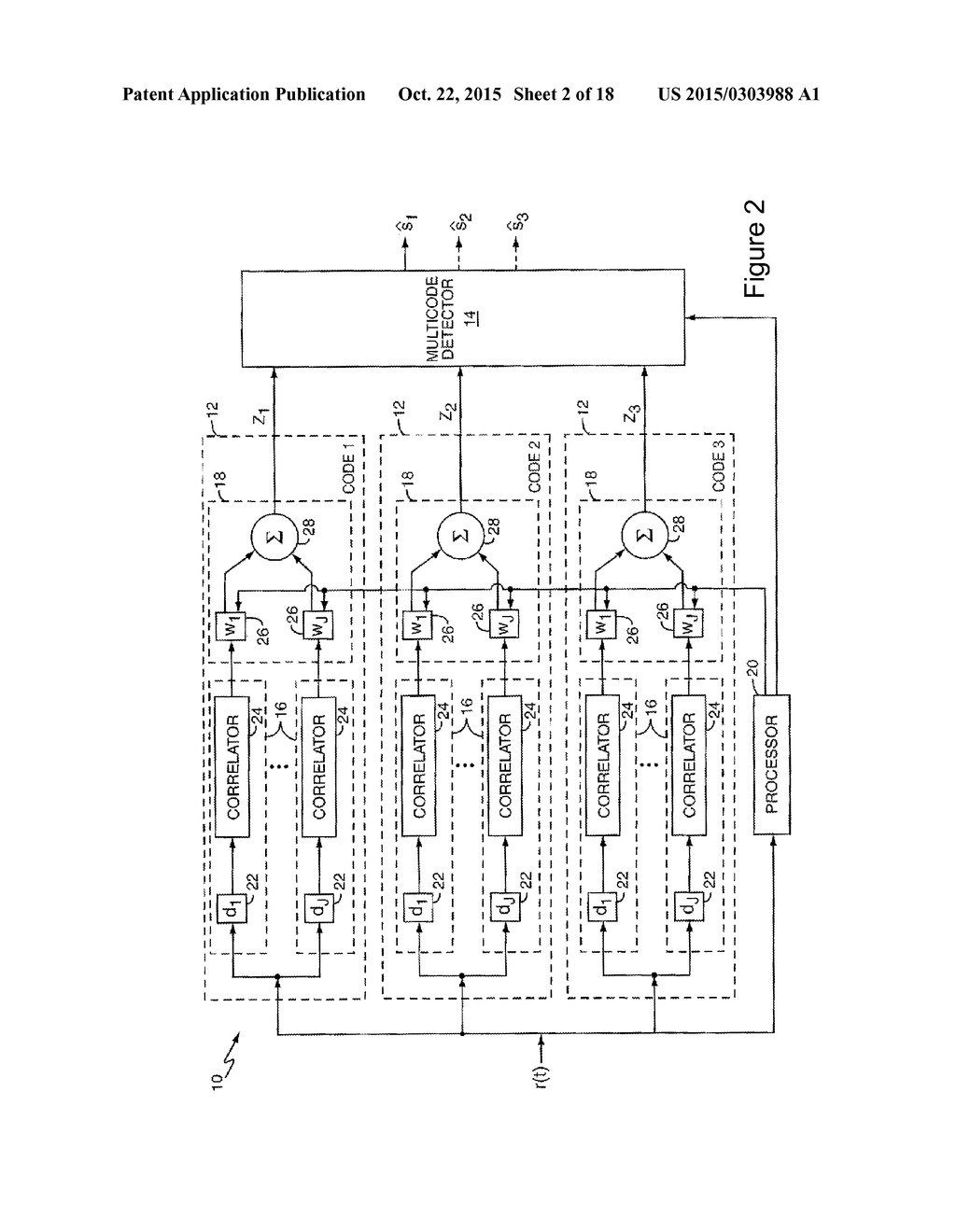 EFFICIENT GENERATION OF SPREADING SEQUENCE CORRELATIONS USING LOOKUP     TABLES - diagram, schematic, and image 03