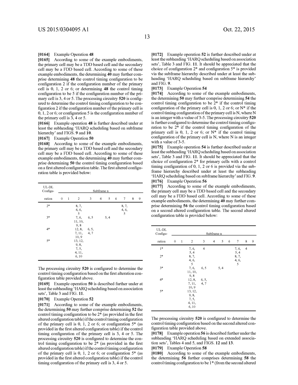 NODE AND METHOD FOR DOWNLINK SCHEDULING AND HYBRID AUTOMATIC REPEAT     REQUEST TIMING - diagram, schematic, and image 31