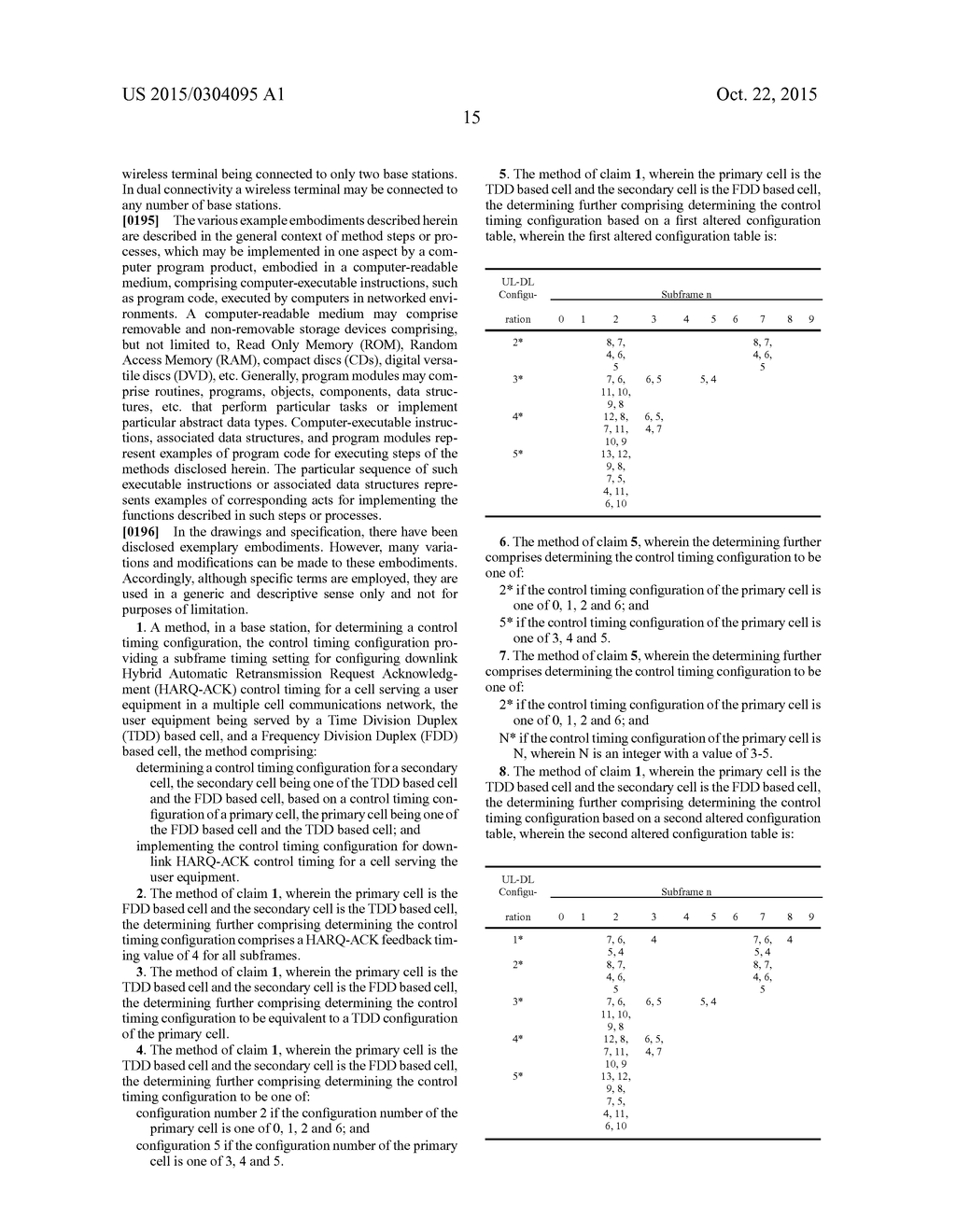 NODE AND METHOD FOR DOWNLINK SCHEDULING AND HYBRID AUTOMATIC REPEAT     REQUEST TIMING - diagram, schematic, and image 33