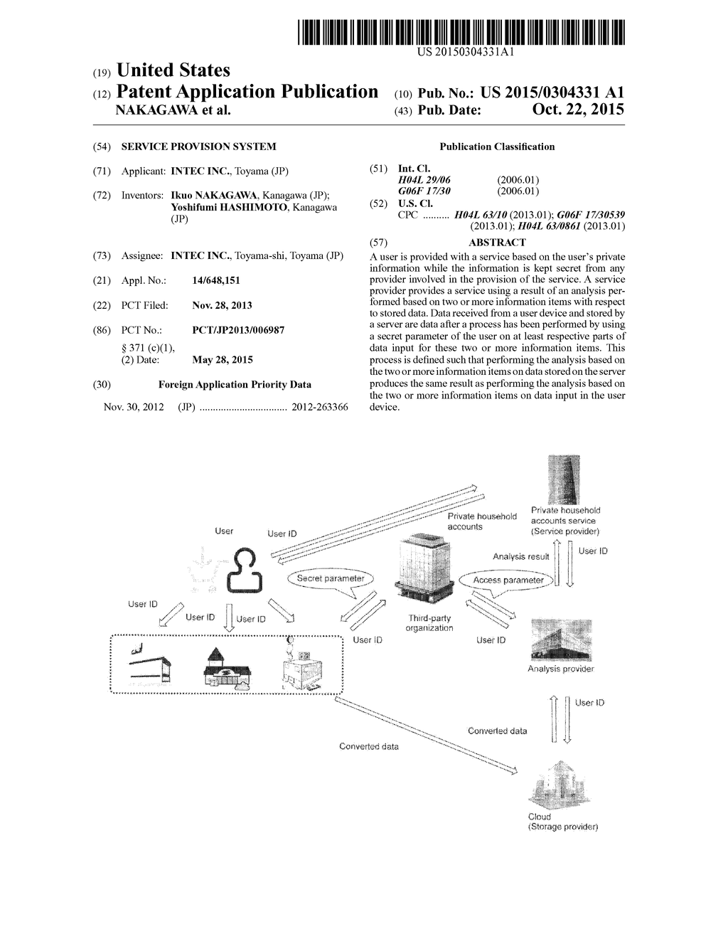 SERVICE PROVISION SYSTEM - diagram, schematic, and image 01