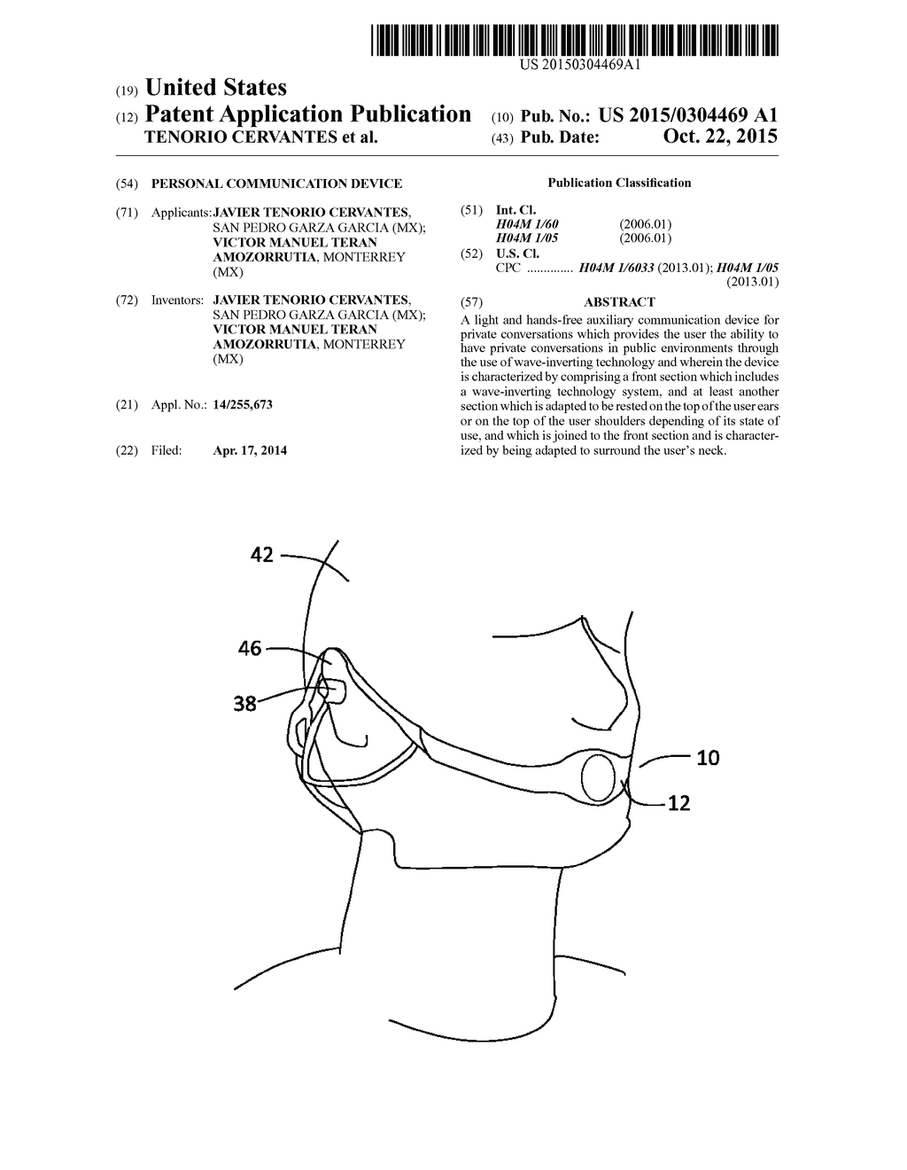 PERSONAL COMMUNICATION DEVICE - diagram, schematic, and image 01