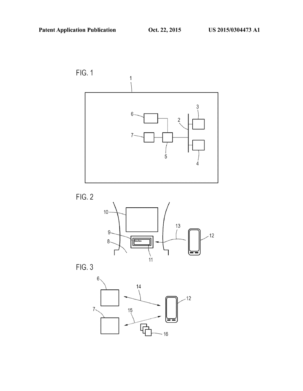 METHOD FOR TRANSMITTING DATA BETWEEN A MOBILE TELEPHONE AND A MOTOR     VEHICLE, AND MOTOR VEHICLE - diagram, schematic, and image 02