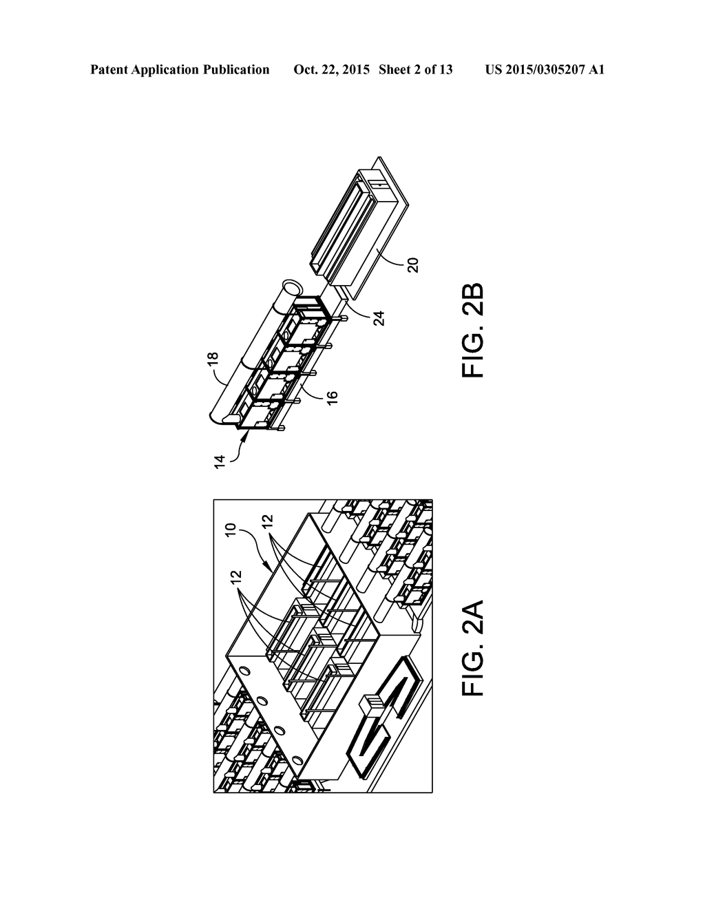 CONTAINER AIR HANDLING UNIT AND COOLING METHOD - diagram, schematic, and image 03