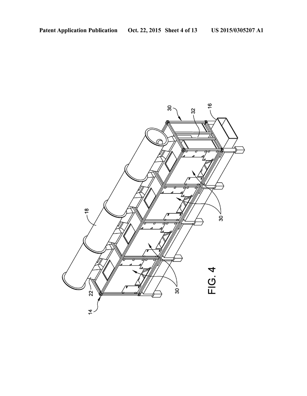 CONTAINER AIR HANDLING UNIT AND COOLING METHOD - diagram, schematic, and image 05