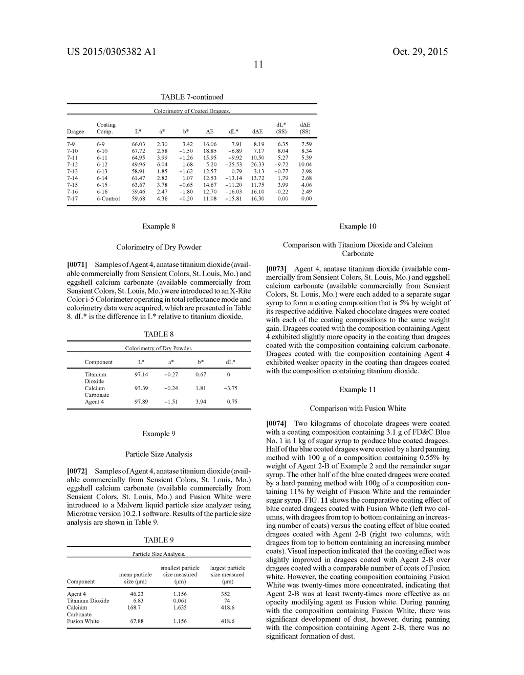 OPACITY MODIFYING AGENTS FOR EDIBLE PRODUCTS - diagram, schematic, and image 14