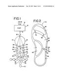 PNEUMATICALLY INFLATABLE AIR BLADDER DEVICES CONTAINED ENTIRELY WITHIN     SHOE SOLE OR CONFIGURED AS SHOE INSERTS diagram and image