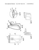 Collapsible Container with Straw diagram and image