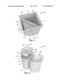 MOP BUCKET WITH A PLANAR PLATFORM diagram and image