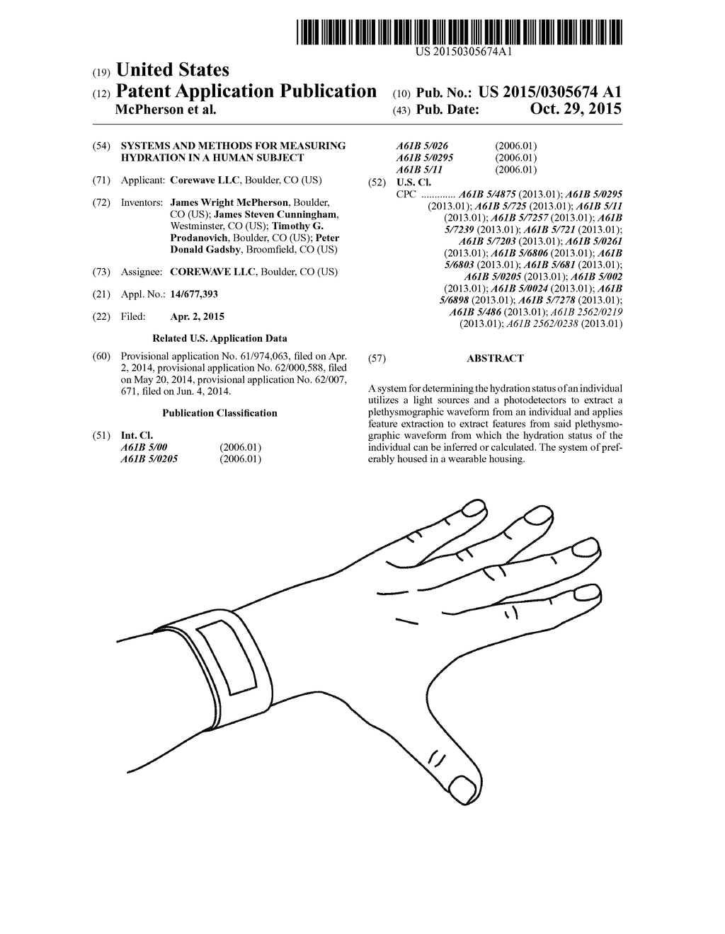 Systems and Methods for Measuring Hydration in a Human Subject - diagram, schematic, and image 01