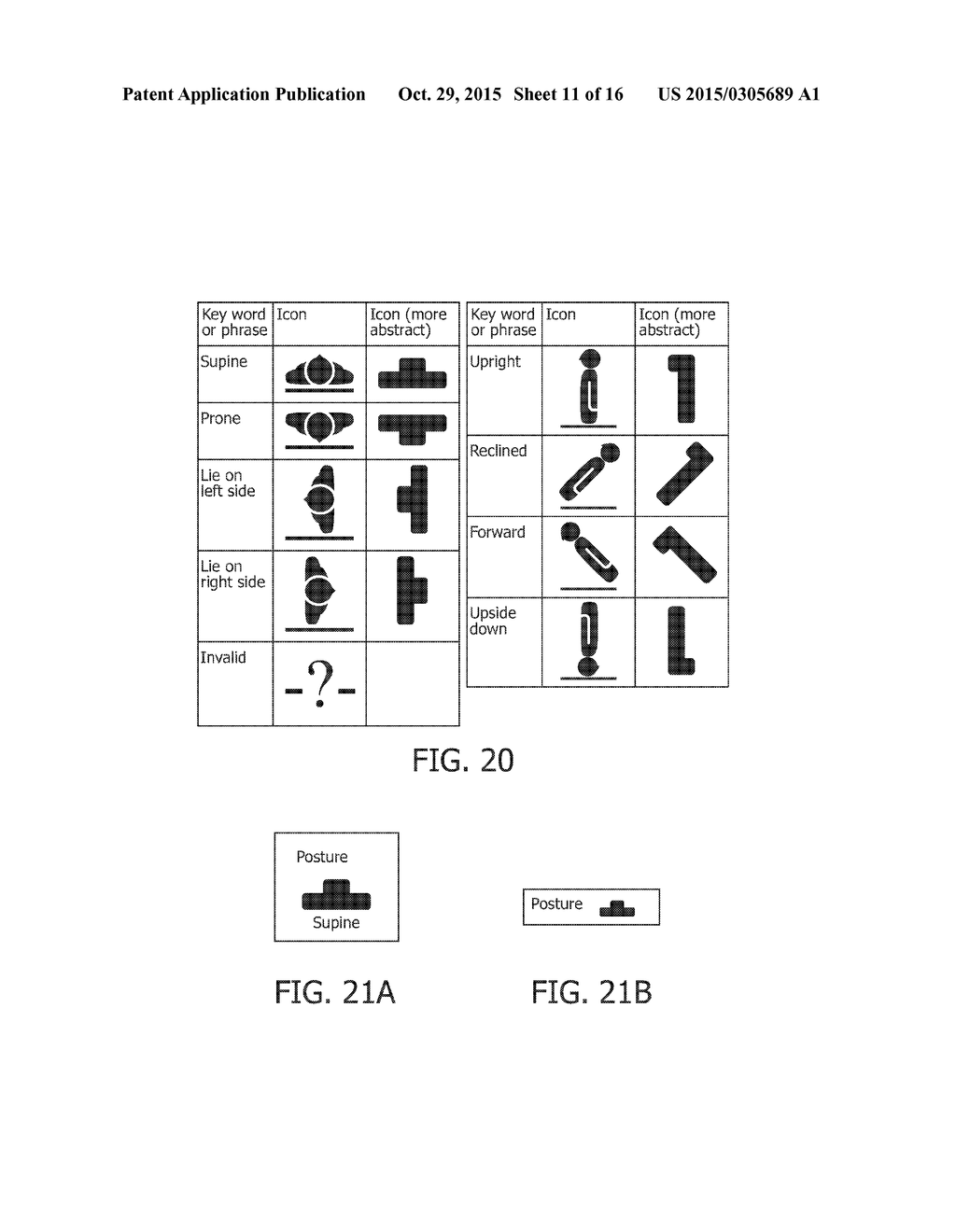 PATIENT MONITORING FOR SUB-ACUTE PATIENTS BASED ON ACTIVITY STATE AND     POSTURE - diagram, schematic, and image 12