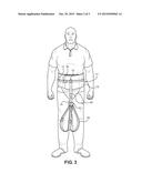 Spinal Decompression Belt for Use with Inversion Table diagram and image