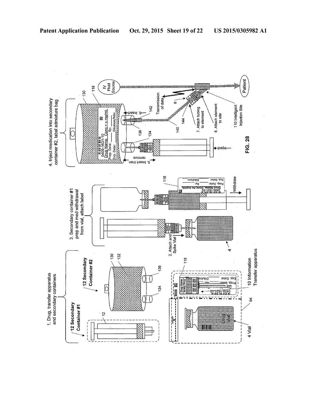 Medication and Identification Information Transfer Apparatus - diagram, schematic, and image 20